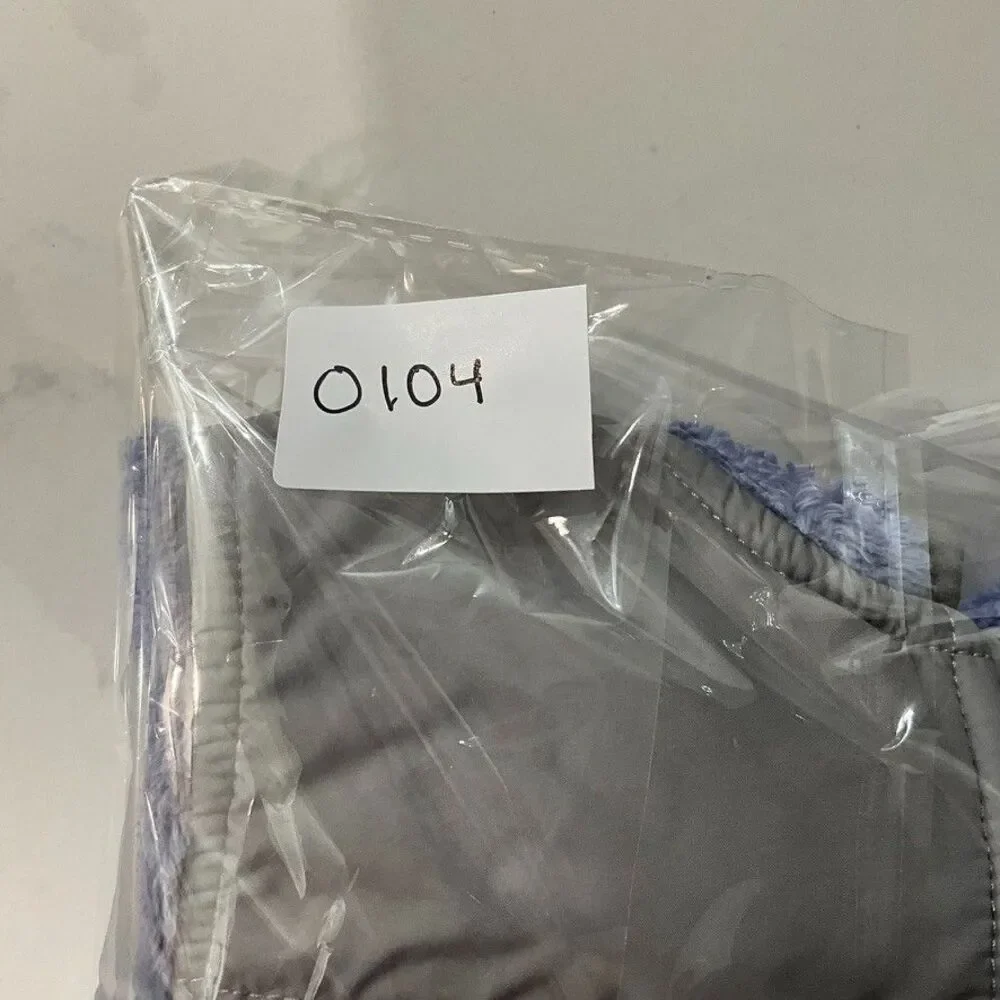 The North Face Infant Toddler Oso Fleece Hoodie Full Zip Purple Gray 18 - 24 M